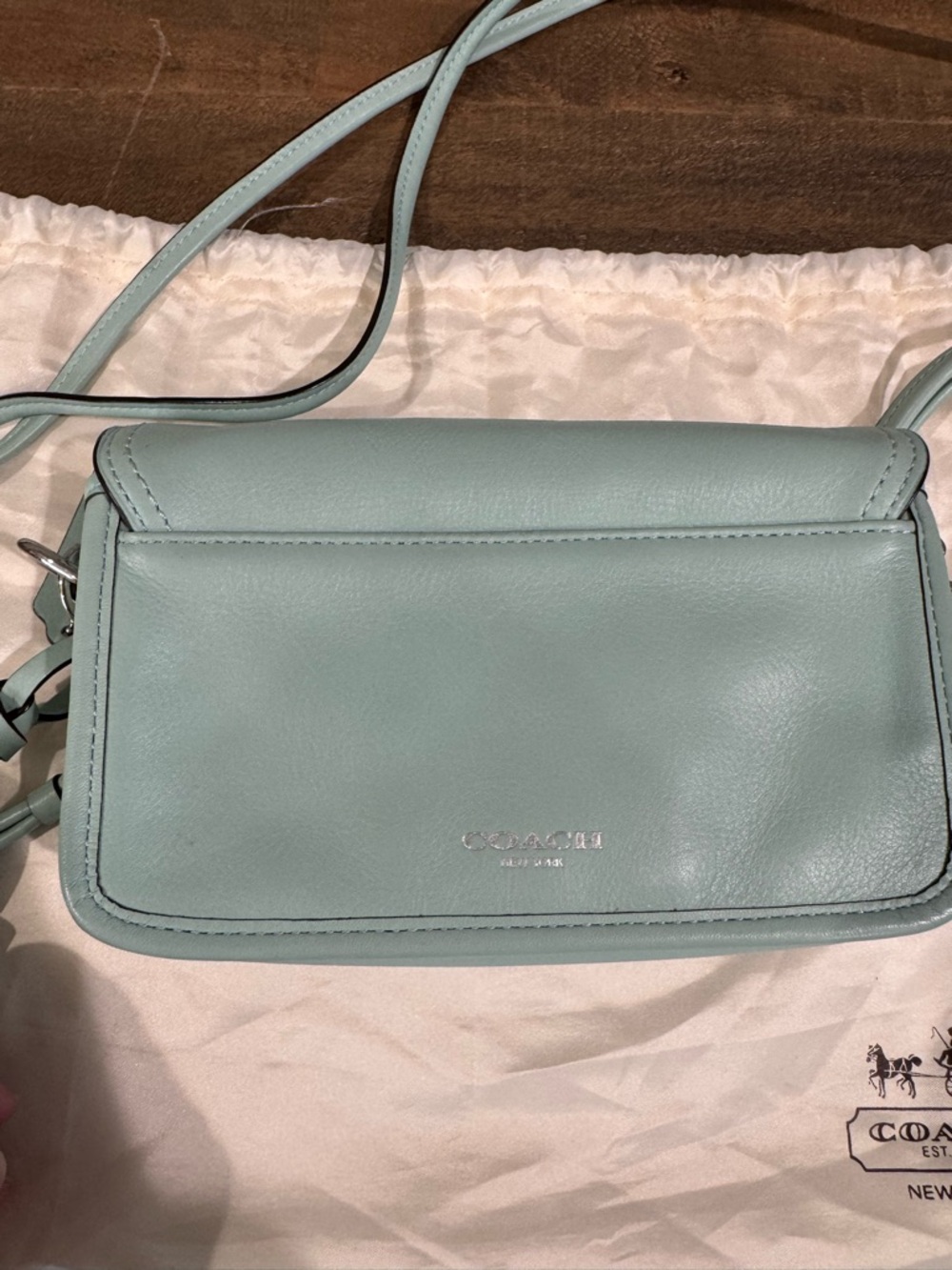 Coach Legacy Penny Leather Crossbody Bag - Picture 2 of 7